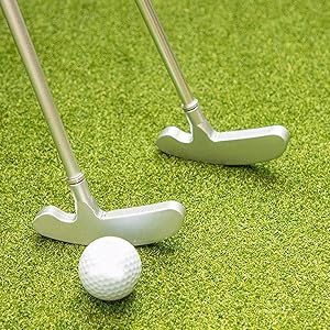 Amazon.co.jp: ゴルフパター 左右両面ゴルフパター Vanow アルミ