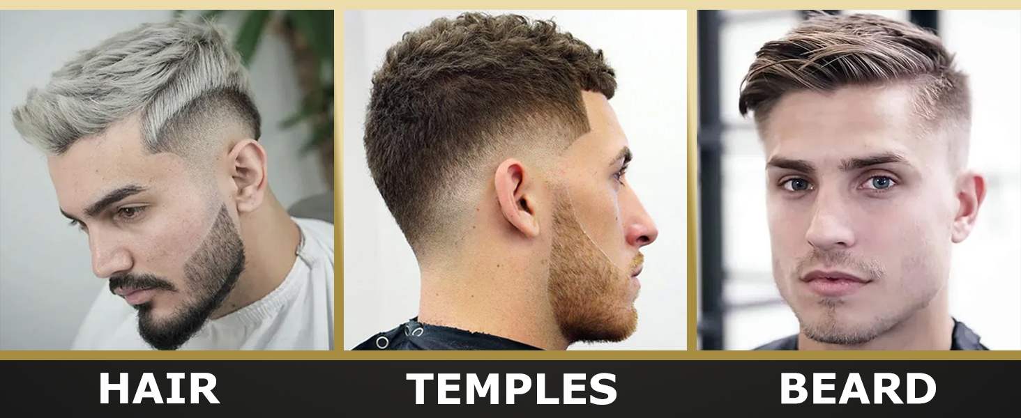 Hair,Temples,Beard