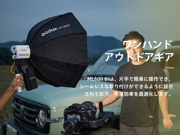 Godox ML60Bi 、ソフトボックスAD-S60、NEEWERスタンド Amazon | GODOX ML60IIBi LED ビデオライト、GODOX AD-S60S