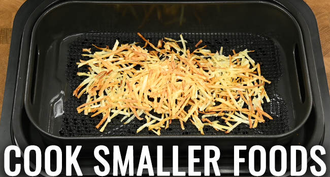 reusable mesh for smaller foor cooking baking air fryer accessory set kit