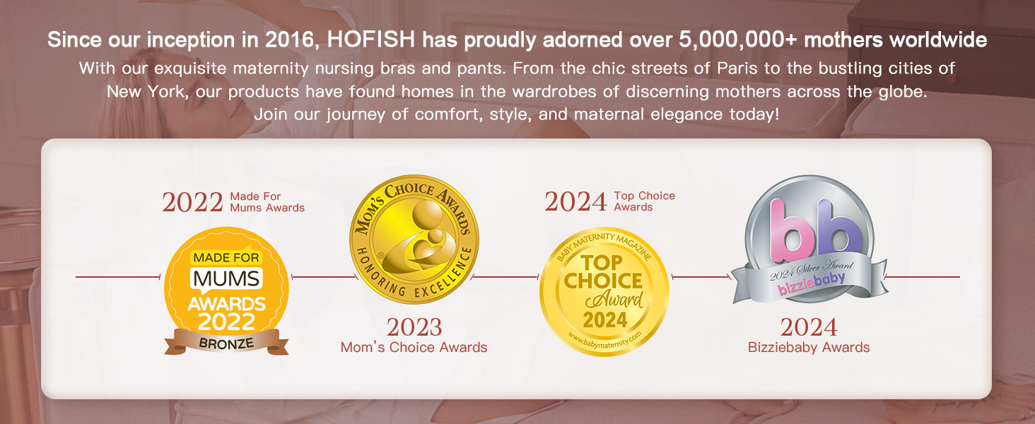 hofish nursing bra for breastfeeding