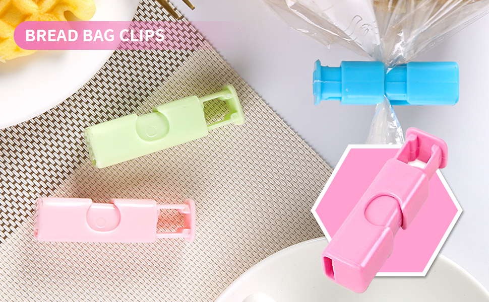 Bread Bags Clips Slip Grip Clips for Bread Bags Easy