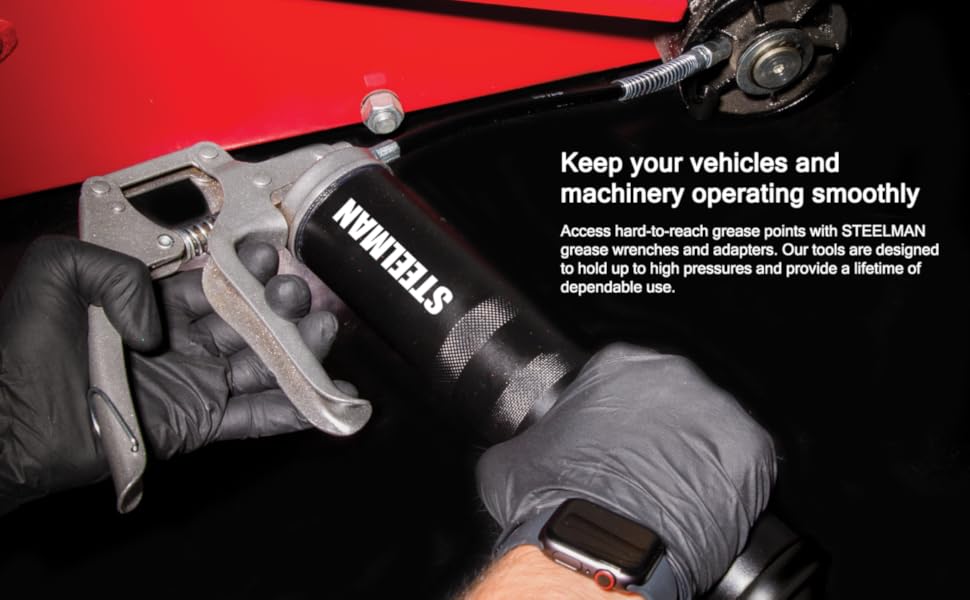 Steelman Right Angle SlideOn Grease Adapter Automotive