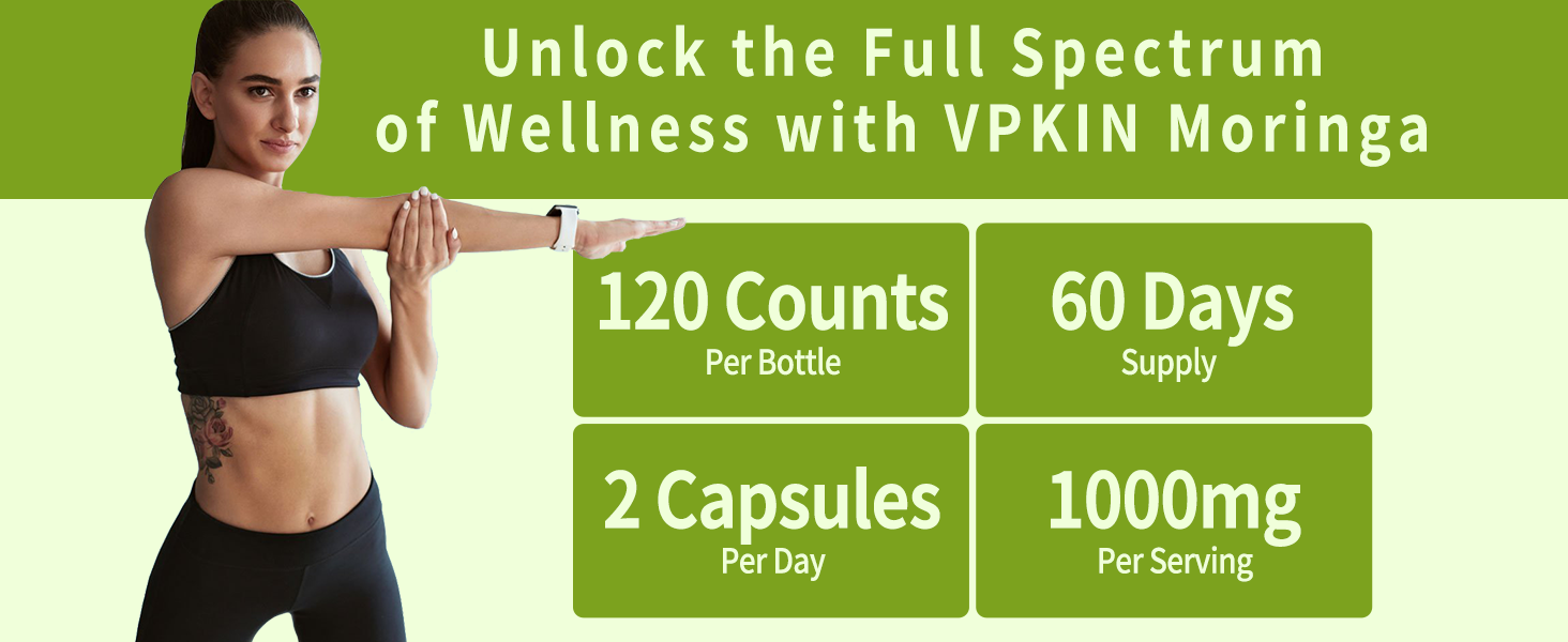 moringa powder capsule