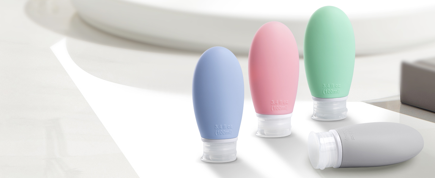 botes viaje rellenables 100ml