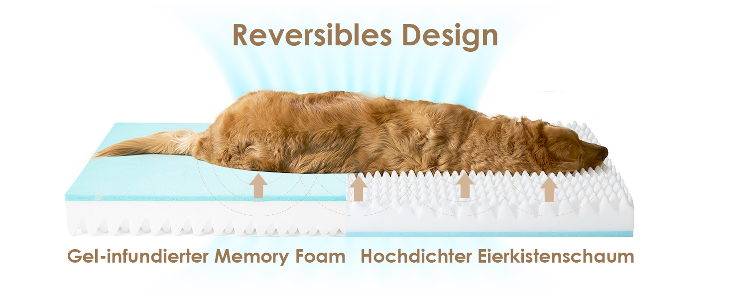 4-sided dog sofa bed