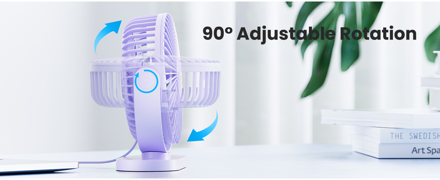 desk fan quiet