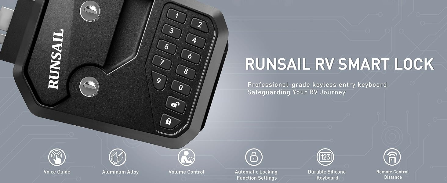 RV door lock