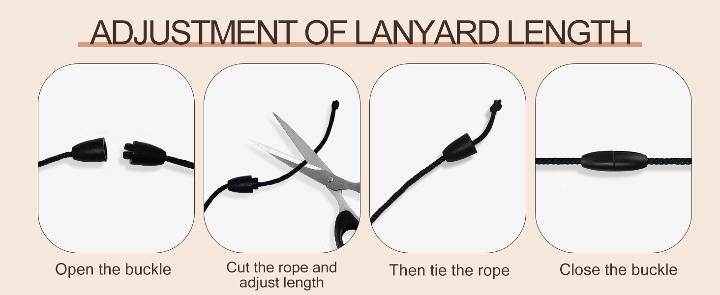 Silicone Beaded Lanyard
