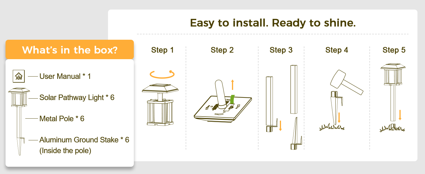 solar landscape lighting for outside