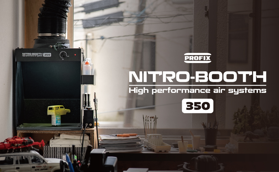 NITRO-BOOTH 350 高性能エアシステム スタート3点セット】NITRO