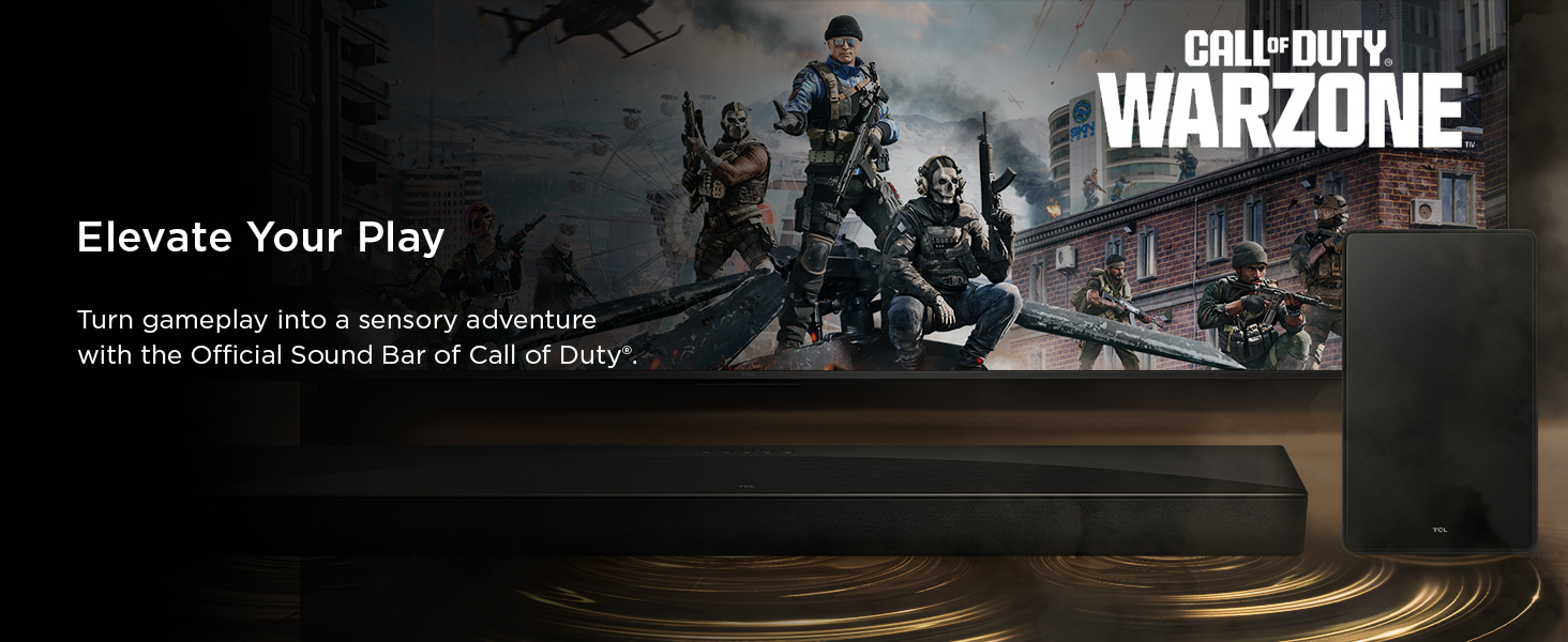 Offical Sound Bar of Call of Duty