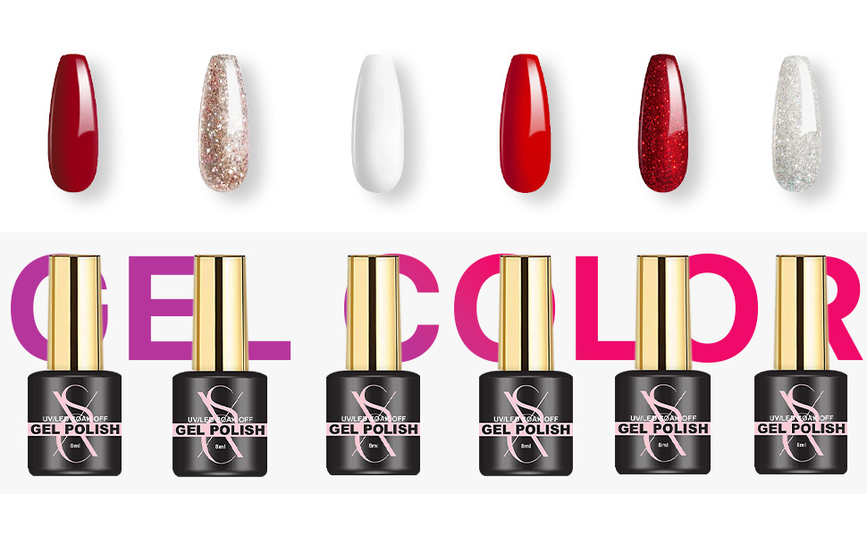 SXC Cosmetics Gel X Nail Kit with Long Matte Frosted Coffin