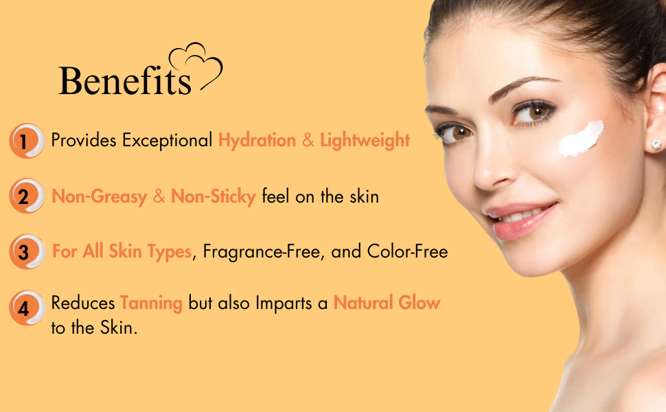 LICHT Sunscreen for body face lotion gel based oil based SPN-UOA6AC