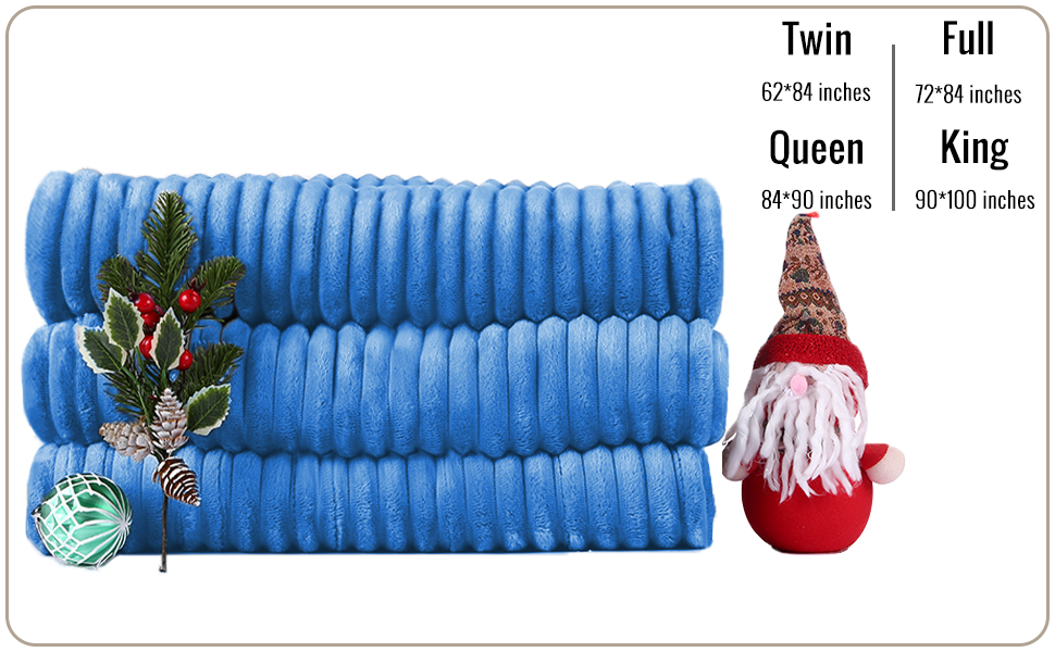 Heated Electric Blanket Queen Size 90 x 84 Inches Heating