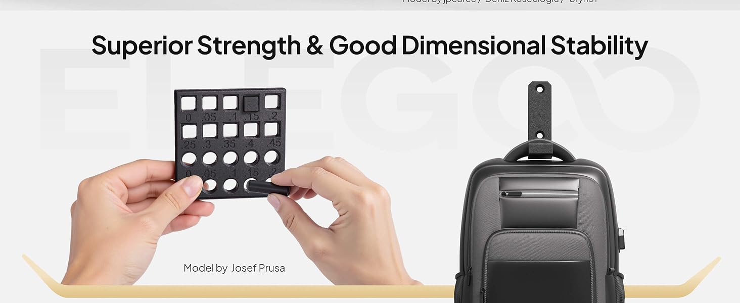 superior strength and good dimensional stability