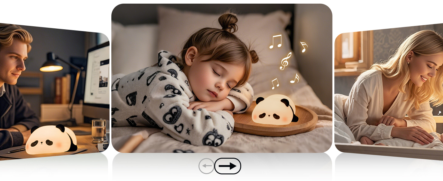 panda night light