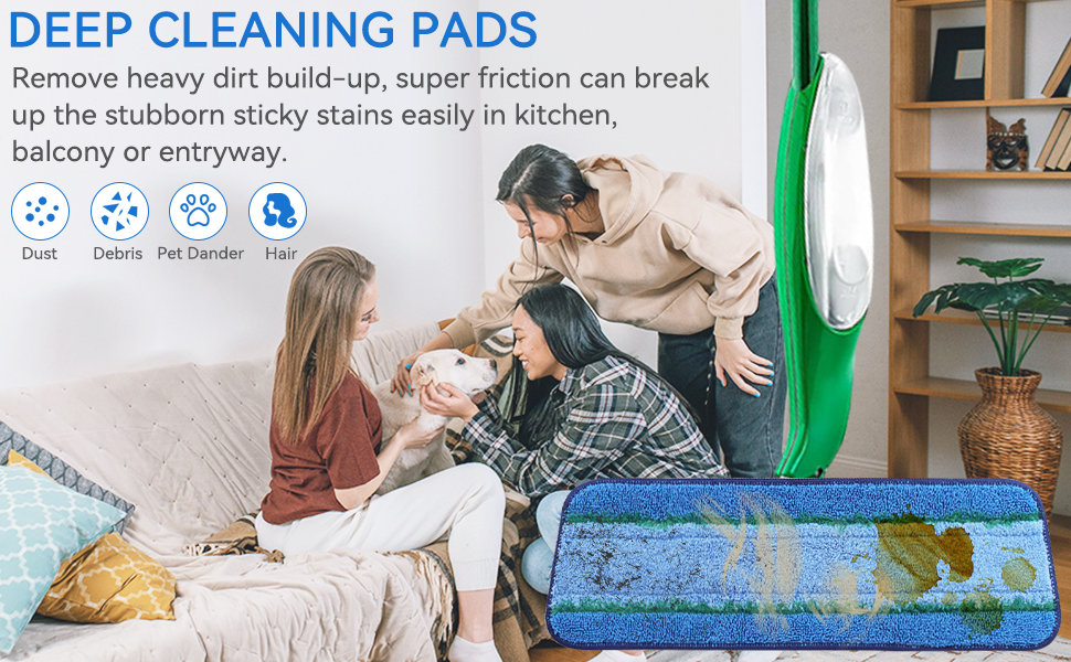 Spray Mop Refills Compatible for Libman Freedom Spray Mop