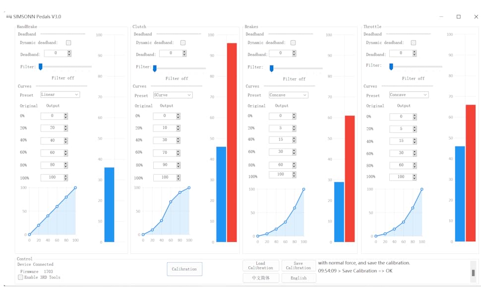 SIMSONN NEW PRO Pedals Sim Racing Pedals PC Racing