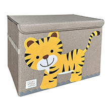Animal Toy Box with Lid