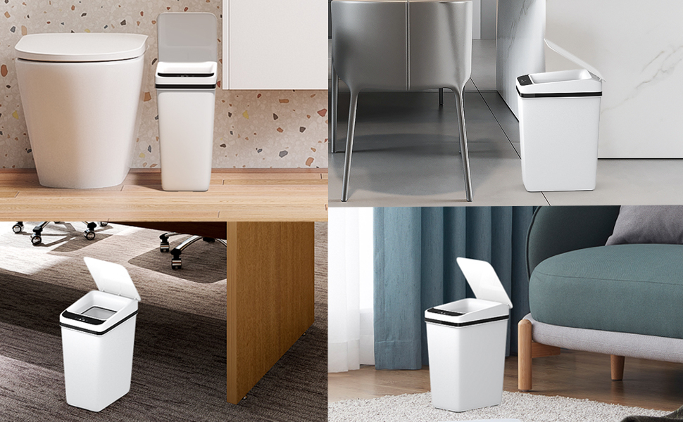 toilet bin bedroom bin sensor bins for kitchen waste paper bin bathroom bin with lid