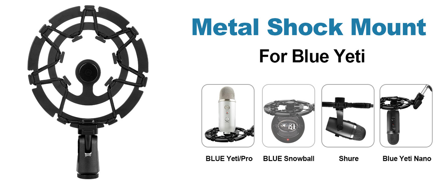 mic arm stand for  blue yeti