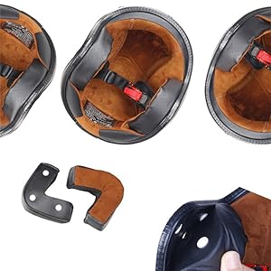 Amazon.com: Harssidanzar Retro Motorcycle Helmet 3/4 Open