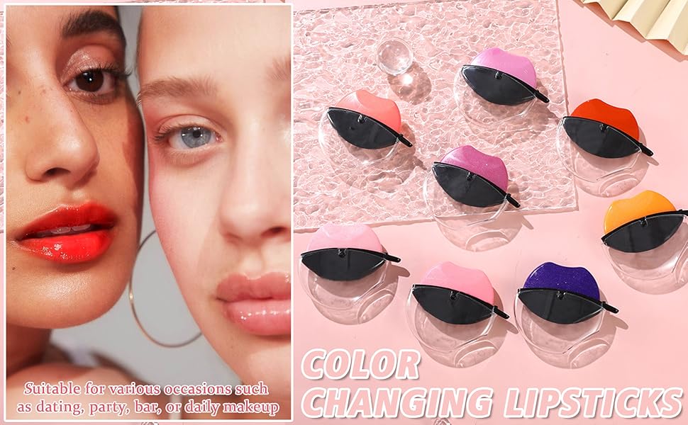 Color Changing Lipstick Matte Lazy Set