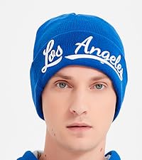 los angeles beanie unisex front