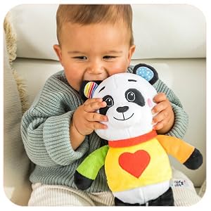 Clementoni 17708 Easy-Peasy Bear Stroller, Pushchair for Toddlers-Early Years, Infant, New Born Soft Toys Gift, Multicolour, Medio 11 Baby Clementoni