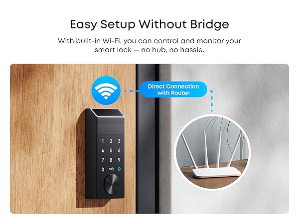 eufy smart lock with direct router connection
