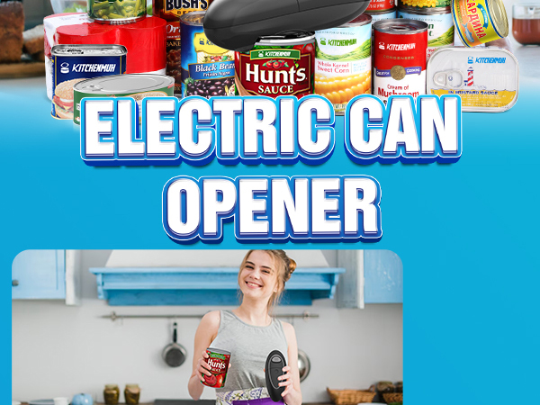 Electric Can Opener Automatic Can Opener for Kitchen