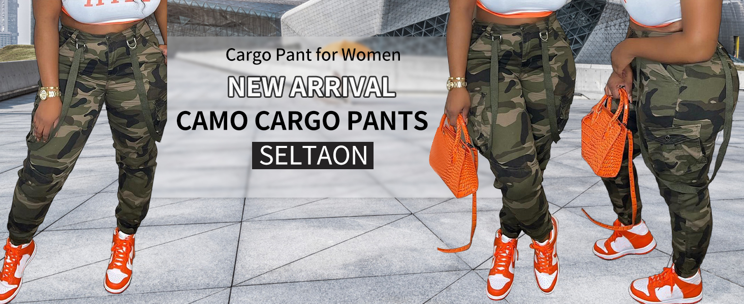 camo cargo pant
