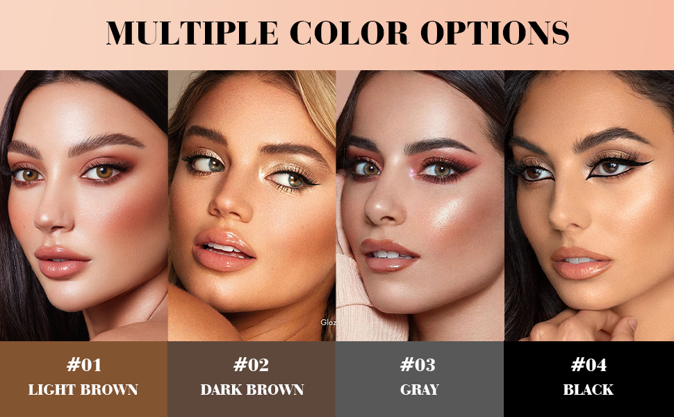 hellokiss liquid eyebrow pen,2 in 1 dual-ended natural 4 fork tip liquid eyebrow pencil