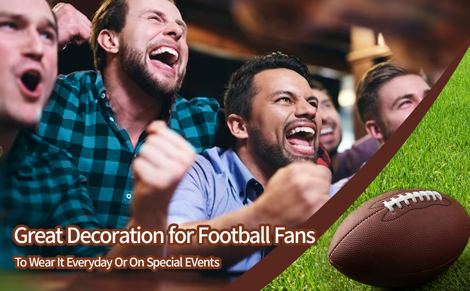football necklace for men women