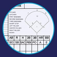 Track Stats for Batting Hitting Pitching Fielding for 9 Innings