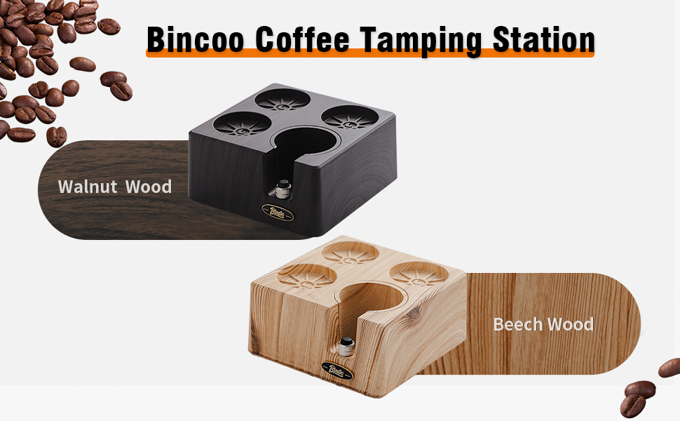 espresso tamping station
