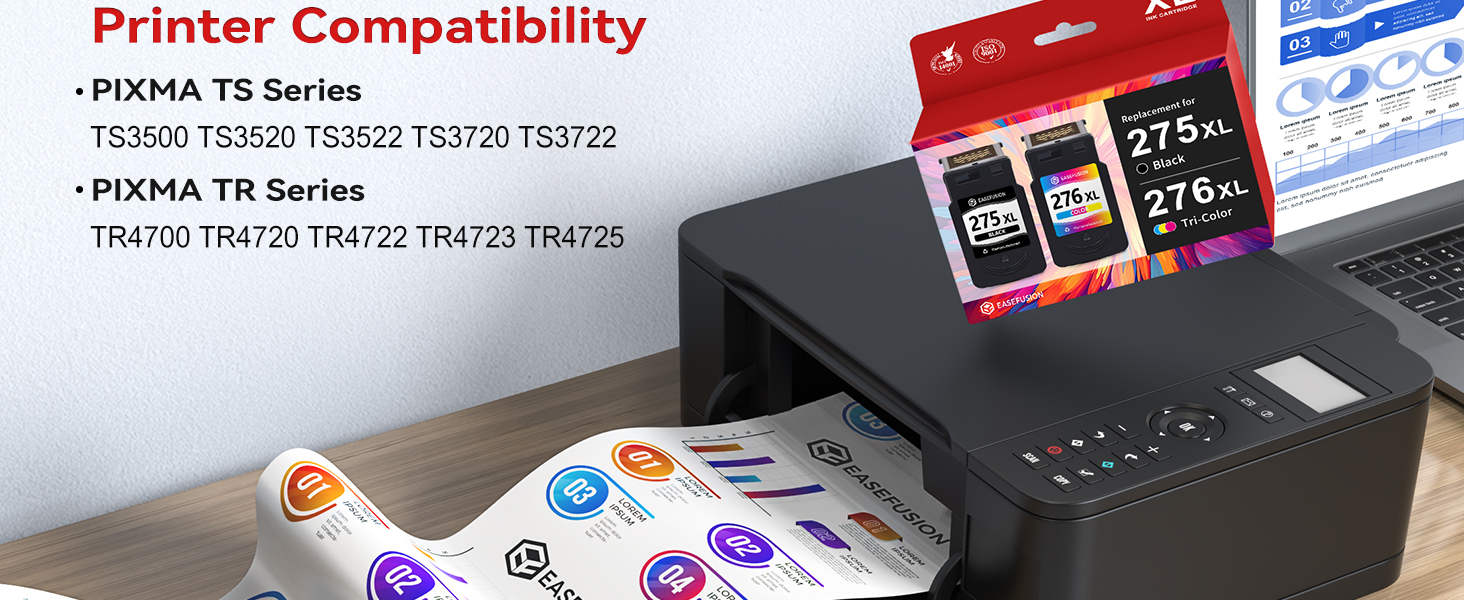 pixma ts3522 ink cartridges