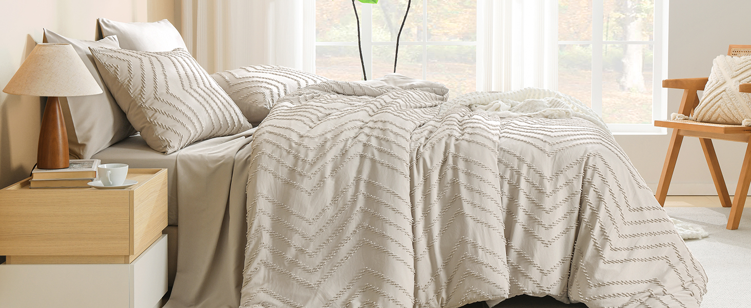 7 pieces comforter set