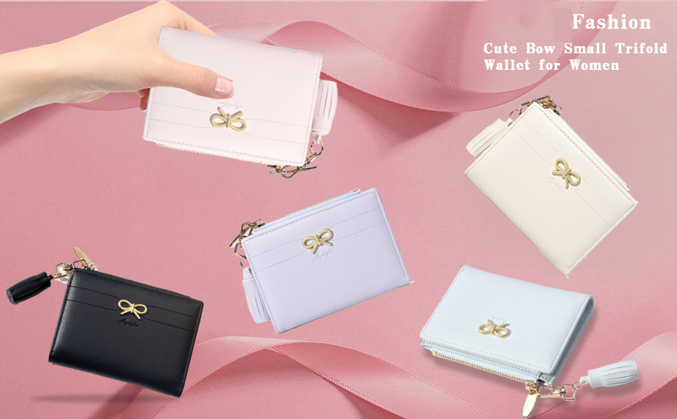 [JILLSTUART]24FW★Bow cowhide photo storage and card wallet JILLSTUART]24FW☆Bow cowhide photo storage and card wallet