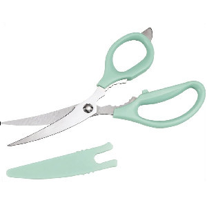 BEAR ミントグリーン カーブ刃ハサミ BEAR ミントグリーン カーブ刃ハサミ
