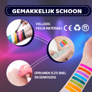 fluorescerende schmink