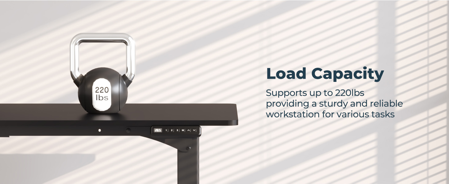 supporte up to 220lbs