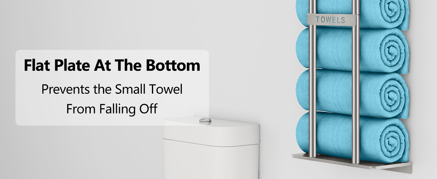 Towel Rack for Rolled Towels