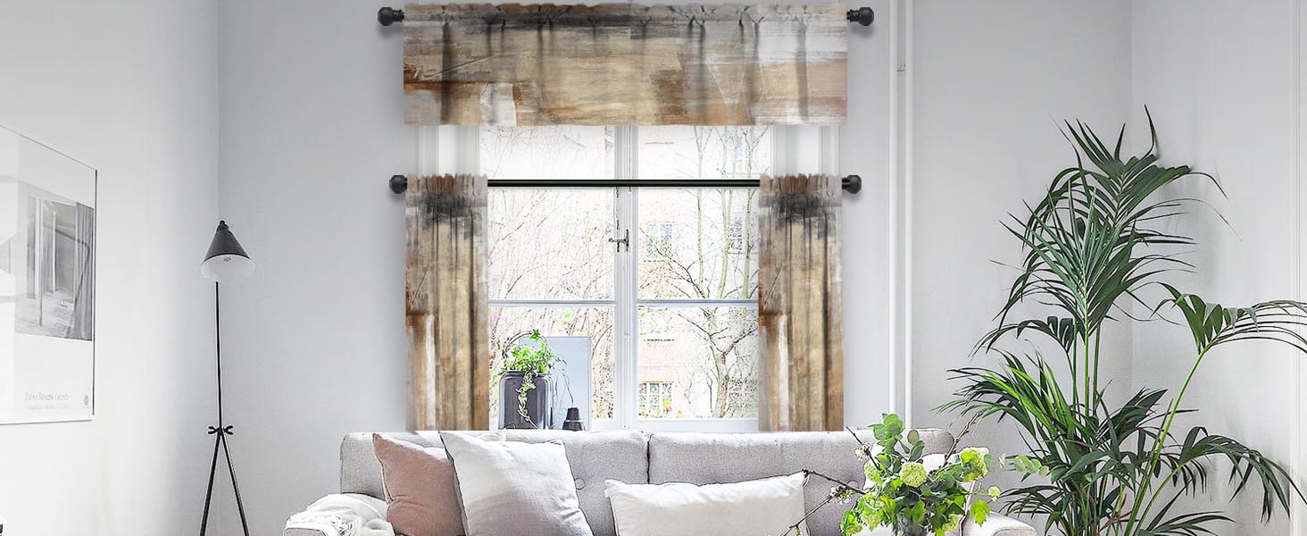 Kitchen Window Tier Curtains