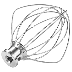 This stainless steel thicker wire whisk is sturdy and durable.