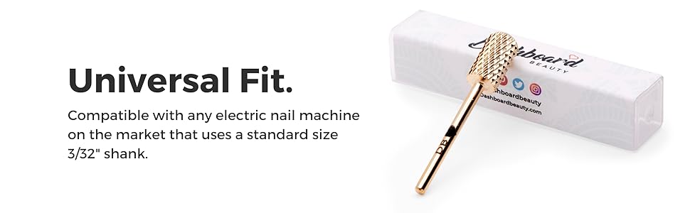 These nail bits are universal fit 