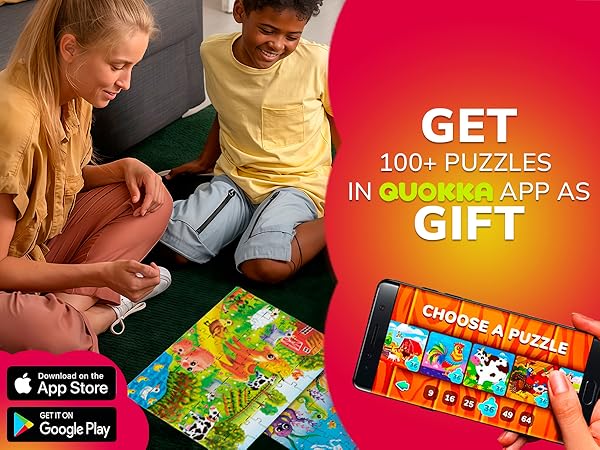 Ｑoo Ｑoo Ｑoo Amazon.com: QUOKKA Puzzles for Kids Ages 4-6 - Set of 4x60
