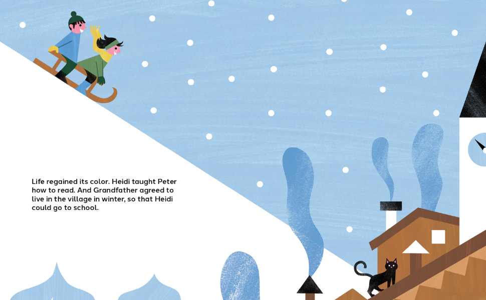 Heidi: The Timeless Swiss Classic Told in Pictures: Spyri