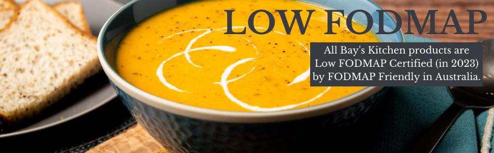 Bay's Kitchen Carrot & Coriander Soup; IBS Friendly, Gluten Free, Dairy Free, Low FODMAP